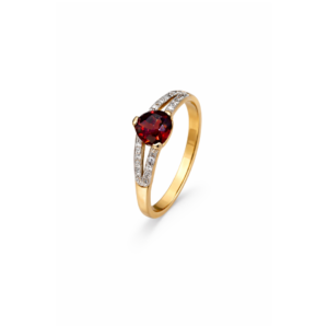 Classic Gomed & Diamond Gold Ring