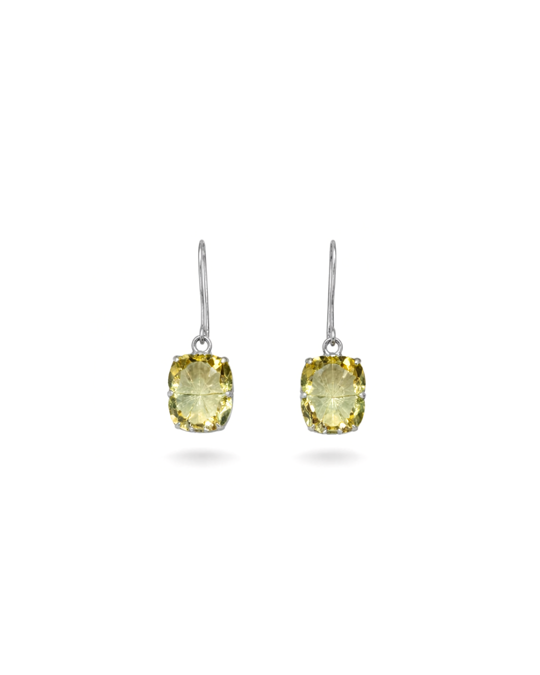 Soft Yellow Lemon Topaz Pendant Set in 92.5 Sterling Silver - Image 3