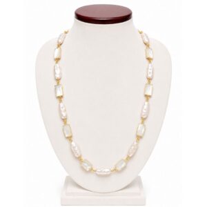 Moonstone Pearl Grace Mala Necklace